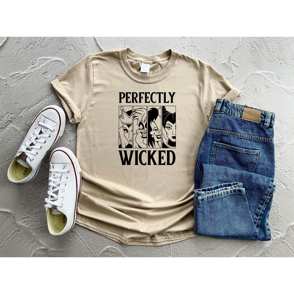 Perfectly Wicked Disney Halloween Shirt